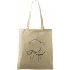 Rakety na stolný tenis jedným ťahom - Taška bavlnená - 42 x 38 cm ( Naturalna ) Rakety na stolný tenis jedným ťahom - Taška bavlnená - 42 x 38 cm ( Naturalna )