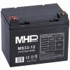 ABCtech MHPower MS33-12 - POUŽITÉ z VÝSTAVY, olověný akumulátor AGM 12V/33Ah, Terminál L2 - 6,4 ABCtech MHPower MS33-12 - POUŽITÉ z VÝSTAVY, olověný akumulátor AGM 12V/33Ah, Terminál L2 - 6,4