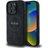 Guess PU Leather 4G Colored Ring MagSafe Zadní Kryt pre iPhone 16 Pro Max Black Guess PU Leather 4G Colored Ring MagSafe Zadní Kryt pre iPhone 16 Pro Max Black