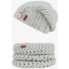 Doke Set pletená čiapka a nákrčník b mint Doke Set pletená čiapka a nákrčník b mint