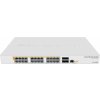 MIKROTIK RouterBOARD Cloud Router Switch CRS328-24P-4S+RM + L5 (800MHz; 512MB RAM; 24x GLAN POE; 4x SFP+) rack CRS328-24P-4S+RM