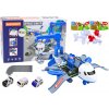 LEAN TOYS Interaktívne lietadlo Skladacia policajná stanica 2v1 DIY LEAN TOYS Interaktívne lietadlo Skladacia policajná stanica 2v1 DIY