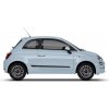 Ochranná lišta dverí H25 Fiat 500 2015-2025 / po facelifte