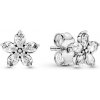 Pandora Trblietavé náušnice zo striebra Sparkling Snowflakes Timeless 299239C01 Pandora Trblietavé náušnice zo striebra Sparkling Snowflakes Timeless 299239C01