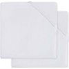 Little Dutch Napínacia plachta mušelín Soft White 60x120 Little Dutch Napínacia plachta mušelín Soft White 60x120