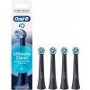 Hlavice Oral-B iO Ultimate Clean pre elektrické zubné kefky, čierne – 4 kusy Hlavice Oral-B iO Ultimate Clean pre elektrické zubné kefky, čierne – 4 kusy