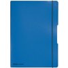 Herlitz Zošit Flex A4 linajkový štvorčekový PP modrý Herlitz Zošit Flex A4 linajkový štvorčekový PP modrý