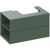 Ravak SD Lite 80 L skrinka pod umývadlo 80x45x43 cm,2 zásuvky,2 bočné poličky,Grey Green X000001876 Ravak SD Lite 80 L skrinka pod umývadlo 80x45x43 cm,2 zásuvky,2 bočné poličky,Grey Green X000001876