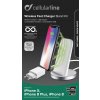Stojánek pro bezrátové nabíjení Cellularline Wireless Fast Charger Stand + Fast Charge adaptér 10W, Qi standard, bílý Stojánek pro bezrátové nabíjení Cellularline Wireless Fast Charger Stand + Fast Charge adaptér 10W, Qi standard, bílý