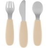 PETITE&MARS Sada príborov s nerezovej ocele Take&Match Desert Sand 12m+ PETITE&MARS Sada príborov s nerezovej ocele Take&Match Desert Sand 12m+