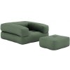 sofa CUBE (futónová pohovka) 90*190 cm olive green 756 sofa CUBE (futónová pohovka) 90*190 cm olive green 756
