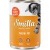 Smilla hydinová konzerva 24 x 400 g - jemné hydinové mäso s hydinovými srdiečkami Smilla hydinová konzerva 24 x 400 g - jemné hydinové mäso s hydinovými srdiečkami
