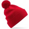 Beechfield Zimná čiapka z biobavlny Snowstar - Červená Beechfield Zimná čiapka z biobavlny Snowstar - Červená