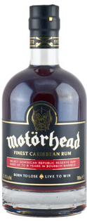 Mötorhead Finest Caribbean Rum 40% 0,7 l (čistá fľaša)