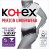 Kotex menštruačné nohavičky XL, 1 ks, XL, Akcia Kotex menštruačné nohavičky XL, 1 ks, XL, Akcia