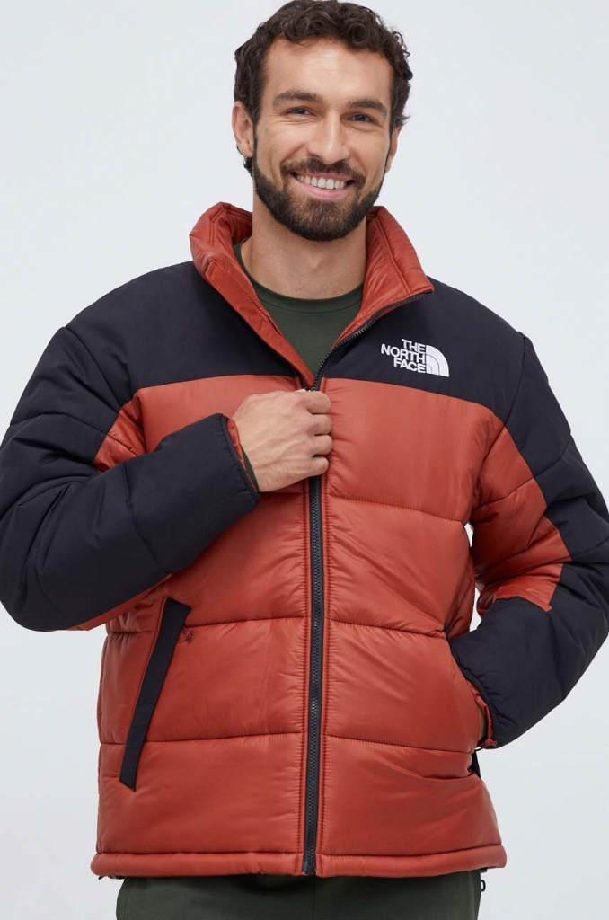 The North Face bunda pánska hnedá zimná NF0A4QYZWEW1