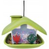 Krmítko pre vtáky Domček zelené 16,5x21x15 cm Krmítko pre vtáky Domček zelené 16,5x21x15 cm