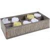 Tescoma krabica otvorená FANCY HOME, 40 x 18 x 10 cm, cappuccino