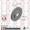 Brzdový kotúč ZIMMERMANN 250.1363.52 (250136352)