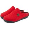 Vlnka Dámské filcové papuče Dominika - červená - EU 36