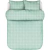 Posteľná bielizeň Tolva s 2 obliečkami na vankúš 60 x 70 cm 200 x 220 cm mätovo zelená Posteľná bielizeň Tolva s 2 obliečkami na vankúš 60 x 70 cm 200 x 220 cm mätovo zelená