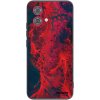 Picasee silikónový čierny obal pre Motorola Moto G84 5G - Organic red Picasee silikónový čierny obal pre Motorola Moto G84 5G - Organic red