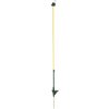 KERBL 444269/10 ohradníková sklolaminátová tyč 106cm, 1 hrot, Ø10x6mm, 1 nášľap, izolátor hlavy s krúžkom, žltá KERBL 444269/10 ohradníková sklolaminátová tyč 106cm, 1 hrot, Ø10x6mm, 1 nášľap, izolátor hlavy s krúžkom, žltá