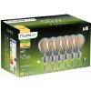 6x LED žiarovka E27 A60 6W = 50W 660lm 2200K teplá biela 360° DIMMION FILAMENT LUMILED 6x LED žiarovka E27 A60 6W = 50W 660lm 2200K teplá biela 360° DIMMION FILAMENT LUMILED