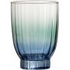 Bloomingville Pohár na vodu Nicoline 330 ml zeleno-modrá Bloomingville Pohár na vodu Nicoline 330 ml zeleno-modrá