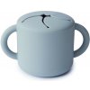 Mushie Silikónový pohárik na snack: Powder Blue Mushie Silikónový pohárik na snack: Powder Blue