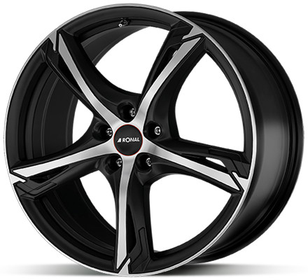 Ronal R62 7,5x17 5x108 ET45 matt black