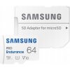 Pamäťová karta MicroSDXC Samsung Pro Endurance 64GB 100/40MB/s V10 + Adaptér Pamäťová karta MicroSDXC Samsung Pro Endurance 64GB 100/40MB/s V10 + Adaptér