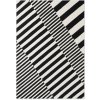 Čierno-biely ručne tkaný vlnený koberec 160x230 cm Stryve Flux – Elle Decoration Čierno-biely ručne tkaný vlnený koberec 160x230 cm Stryve Flux – Elle Decoration
