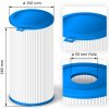 Crystalline Pool Spa Filter Filtračné kartuše SC768 Crystalline Pool Spa Filter Filtračné kartuše SC768