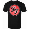 Tričko metal ROCK OFF Foo Fighters FF Logo Čierna Tričko metal ROCK OFF Foo Fighters FF Logo Čierna