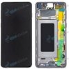 LCD displej Samsung Galaxy S10 (G973) a dotyk s krytom čiernym Originál LCD displej Samsung Galaxy S10 (G973) a dotyk s krytom čiernym Originál