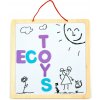 EcoToys Vzdelávacia magnetická tabuľa 3v1 EcoToys Vzdelávacia magnetická tabuľa 3v1