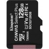 Pamäťová karta 128GB microSDHC Kingston Canvas Select Plus Class 10 bez adaptéra Pamäťová karta 128GB microSDHC Kingston Canvas Select Plus Class 10 bez adaptéra