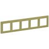 | Legrand 754085 - Rámček pre vypínače VALENA LIFE 5P zelený | 754085 | Legrand 754085 - Rámček pre vypínače VALENA LIFE 5P zelený | 754085