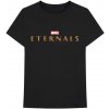 Marvel tričko Eternals Logo Čierna S Marvel tričko Eternals Logo Čierna S