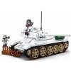 Sluban stavebnica STREDNÝ TANK T-34/85 BIELY Sluban stavebnica STREDNÝ TANK T-34/85 BIELY