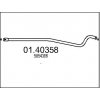 Výfukové potrubie MTS 01.40358 Výfukové potrubie MTS 01.40358