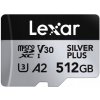 Lexar microSDXC Professional Silver Plus 512 GB LMSSIPL512G-BNANG Lexar microSDXC Professional Silver Plus 512 GB LMSSIPL512G-BNANG