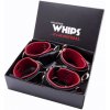 WHIPS Hog Tie for Him Cognac putá a kríž pre bondage WHIPS Hog Tie for Him Cognac putá a kríž pre bondage
