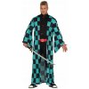 KOSTÝM SAMURAJ NINJA KIMONO JAPONSKÝ KARNEVAL L KOSTÝM SAMURAJ NINJA KIMONO JAPONSKÝ KARNEVAL L