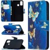 Peňaženkové kožené puzdro na Honor 9X Lite - Golden Butterfly Peňaženkové kožené puzdro na Honor 9X Lite - Golden Butterfly
