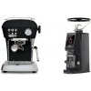Ascaso Dream ONE, Dark Black + Eureka Atom W 65 Casa, black Ascaso Dream ONE, Dark Black + Eureka Atom W 65 Casa, black