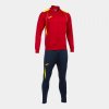 Joma Championship VI Tracksuit red Yellow Navy