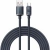 Baseus Crystal Shine Series opletený nabíjací a dátový kábel USB-A/USB-C na iPad/AirPods - 2 m - čierny CAJY000501 - možnosť vrátiť tovar ZADARMO do 30tich dní Baseus Crystal Shine Series opletený nabíjací a dátový kábel USB-A/USB-C na iPad/AirPods - 2 m - čierny CAJY000501 - možnosť vrátiť tovar ZADARMO do 30tich dní