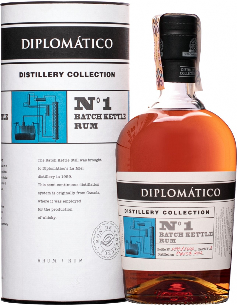 Diplomatico Distillery Collection No.1 Batch Kettle 47% 0,7 l (tuba)